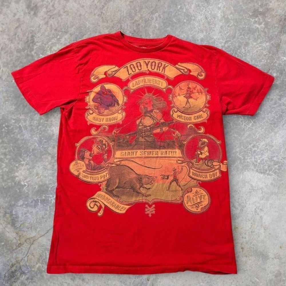 Y2K Zoo York New York Themed Graphic Tee